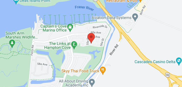 map of 126 5535 ADMIRAL WAY
